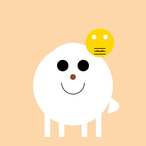 Leo the Shih Tzu with His Squeaky Ball - DrawGPT