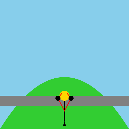 Cyclist on a Canyon Aeroad Bicycle - DrawGPT