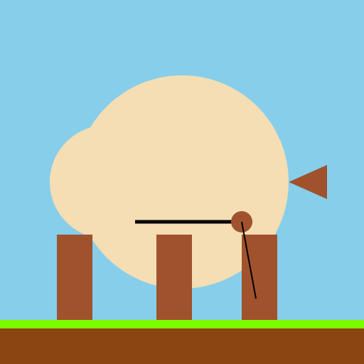 Walking Alpaca on Leash - DrawGPT