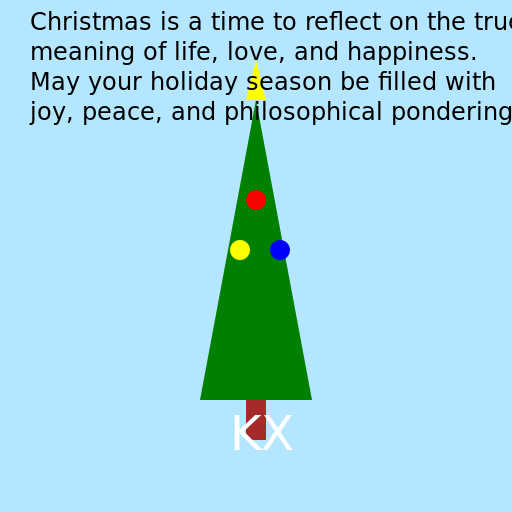 KX Christmas Philosophy - DrawGPT