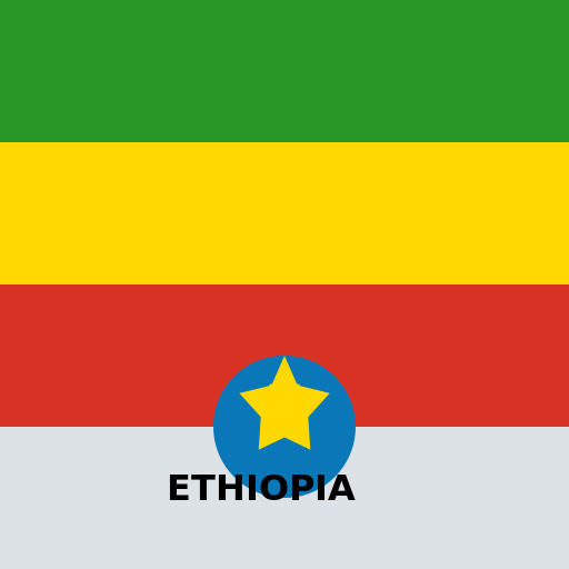 Ethiopian Flag - DrawGPT
