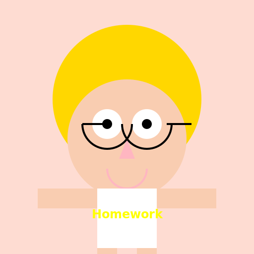 A Girl with Homework - DrawGPT