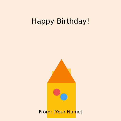 Happy Birthday Card - DrawGPT
