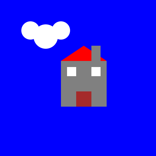 House Next to Sea - DrawGPT