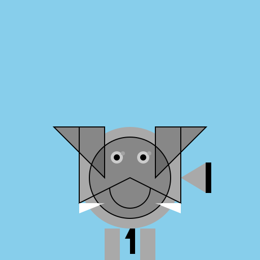 Flying Elephant - DrawGPT