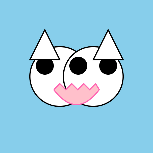 Two Cartoon Bunnies Tickling Each Other with a Long Feather - DrawGPT