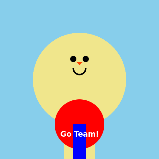 John Watching His Favorite Team - DrawGPT