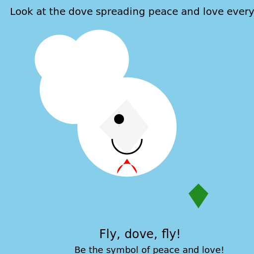 Peaceful Dove - DrawGPT
