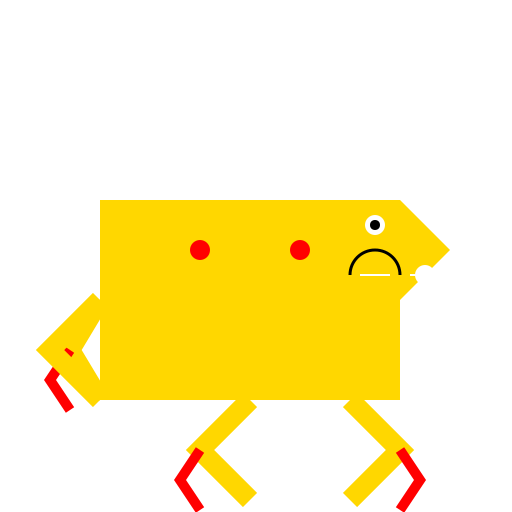 Happy T-rex - DrawGPT