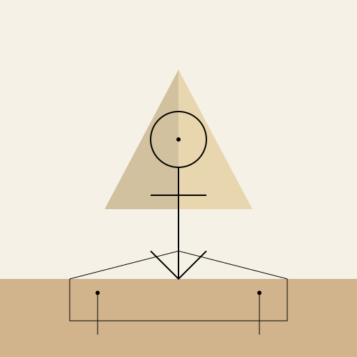 Human and Camel Pencil Drawing - DrawGPT