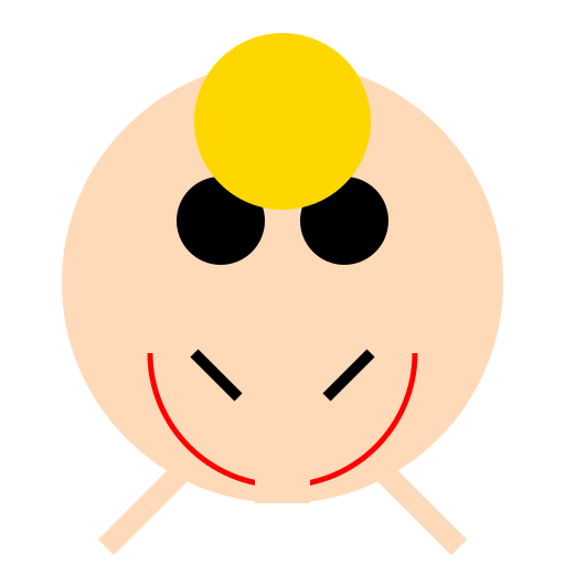 Beautiful Blonde Girl - DrawGPT