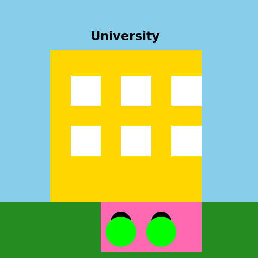 Two Teenage Students on a Blanket - DrawGPT