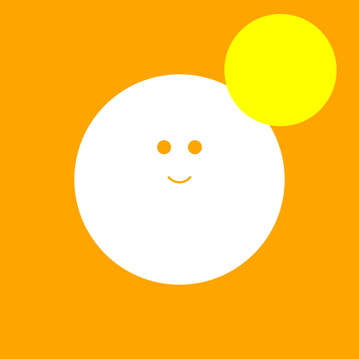 Girl in Orange and White with Wings and the Sun Shining Down - DrawGPT