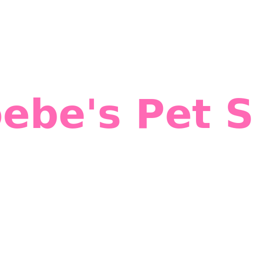 Phoebe's Pet Shop Logo - DrawGPT