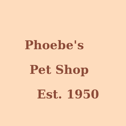 Phoebe's Pet Shop - DrawGPT