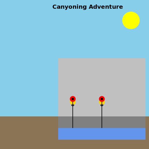 Canyoning Adventure - DrawGPT