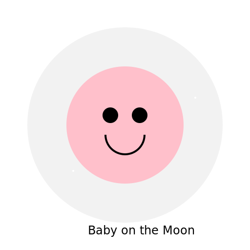 Baby on the Moon - DrawGPT