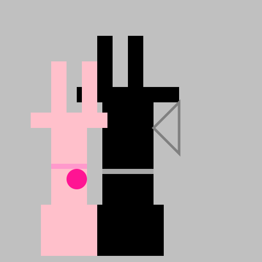 Dark Knight and the Pink Lady - DrawGPT