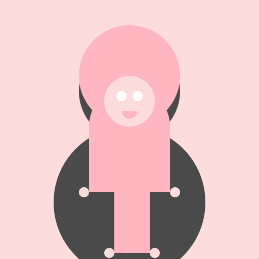 Dark Knight and the Pink Maiden - DrawGPT