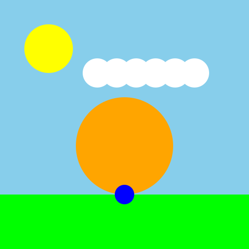 Countryside Rotunda and Spring - DrawGPT