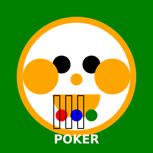 Foxy playing poker - DrawGPT