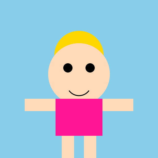 Girl in a Beach Swimsuit - DrawGPT