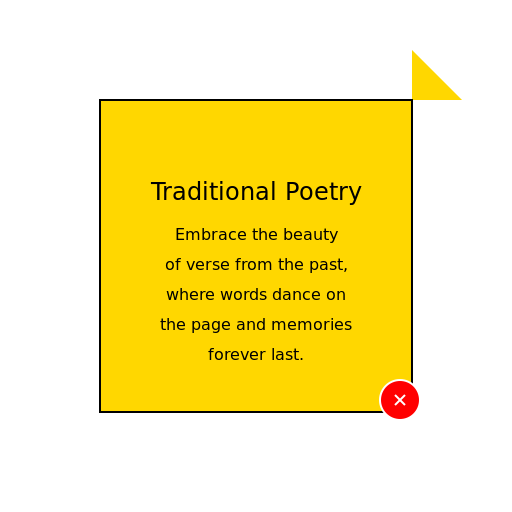Traditional Poetry Popup - DrawGPT