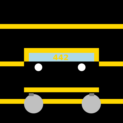 1969 Black and Gold Hurst Olds Cutlass 442 - DrawGPT