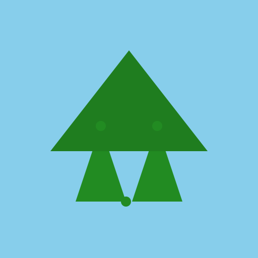 Palm Tree Leaves Building - DrawGPT