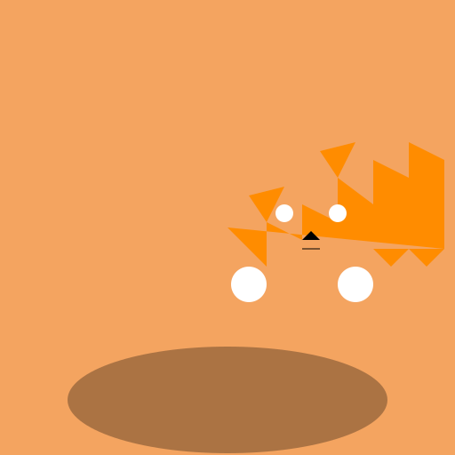 Fox lost in the dunes - DrawGPT