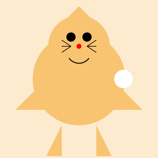 a happy bunny rabbit - DrawGPT