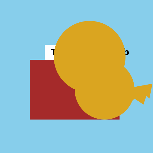 Lion Outside the Three Cups Pub in Stamford Bridge - DrawGPT