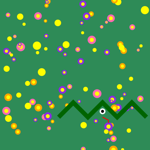 Snake Hiding in the Forest - DrawGPT