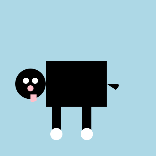 Playful Pup - DrawGPT