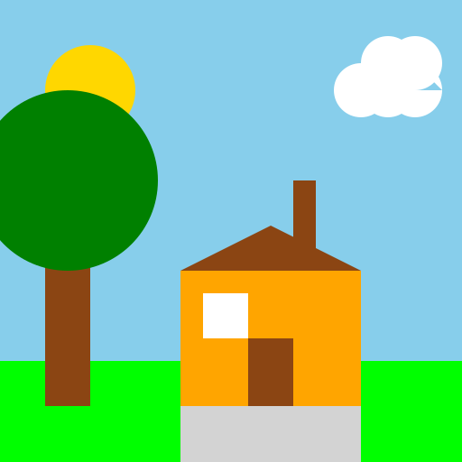 House in the Park - DrawGPT