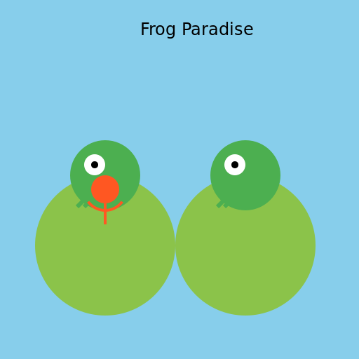Frog Paradise - DrawGPT