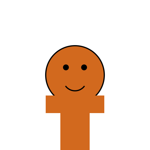 Gingerbread Man - DrawGPT