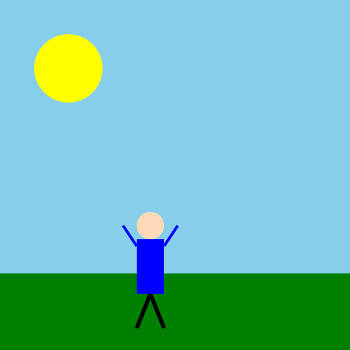 A Boy Taking a Stroll - DrawGPT