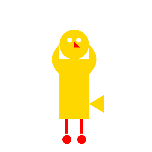 Beautiful Super Chicken - DrawGPT