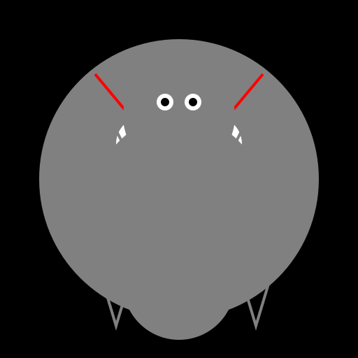 The Mouth of Sauron but played by Pepe the King Prawn - DrawGPT