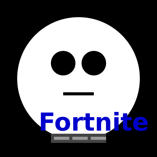 Ghostface de Scream jouant à Fortnite sur un ordi - DrawGPT