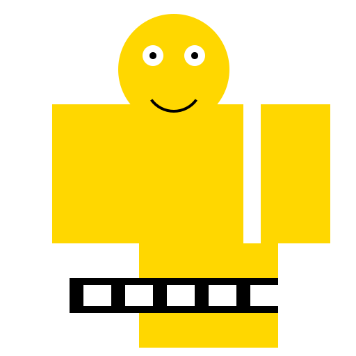 Chubby Roblox Noob - DrawGPT