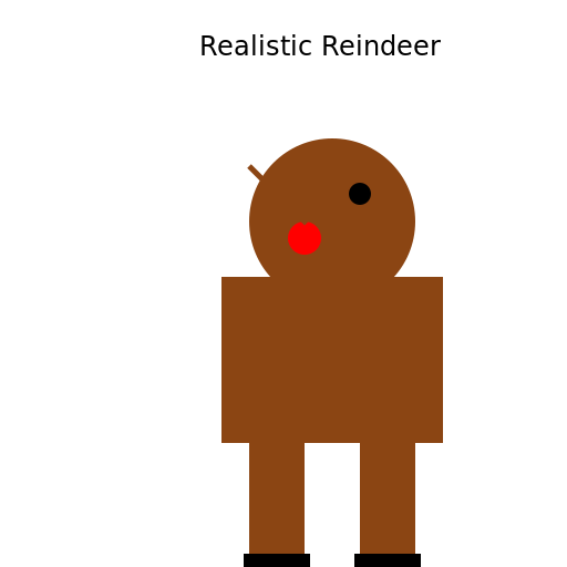 A reindeer realistic - DrawGPT