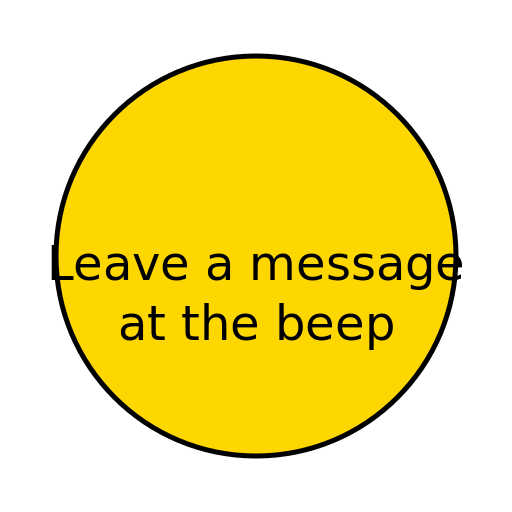 Leave a message at the beep - DrawGPT