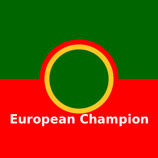 Portugal Football European Champion - DrawGPT
