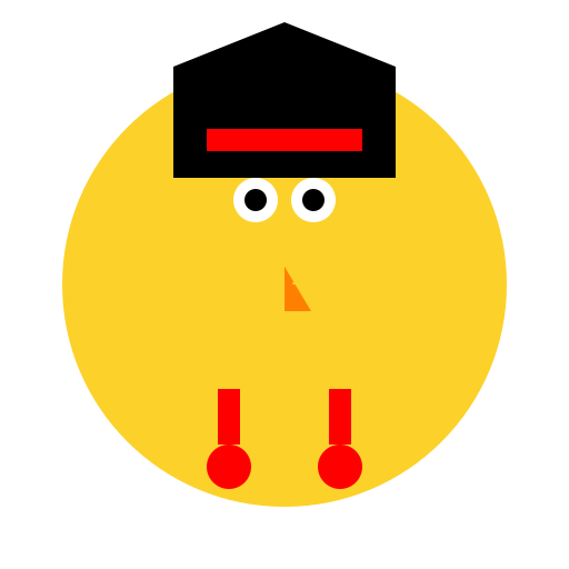 Abraham Lincoln as a Chicken - DrawGPT