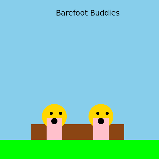 Barefoot Buddies - DrawGPT