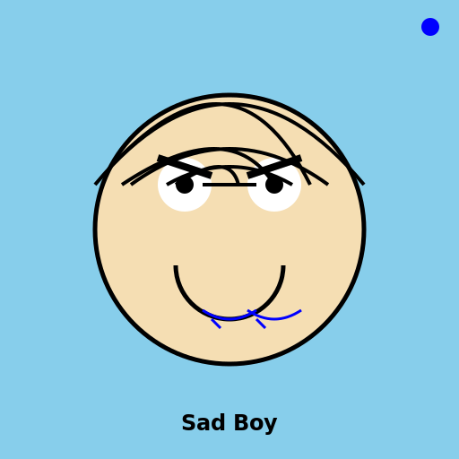 Sad Boy - DrawGPT