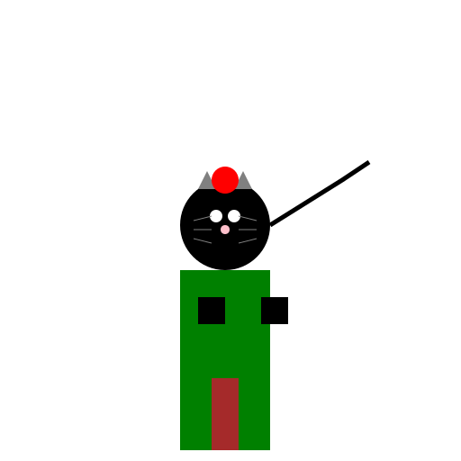 Tree with a Cat - DrawGPT