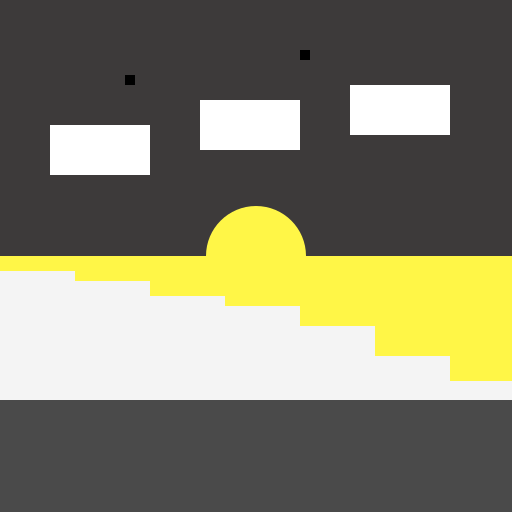 Sunrise over Salt Fields - AI Prompt #14526 - DrawGPT